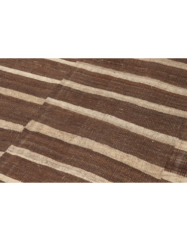 Rug Kilim Kavir Persia green maroon 197x302