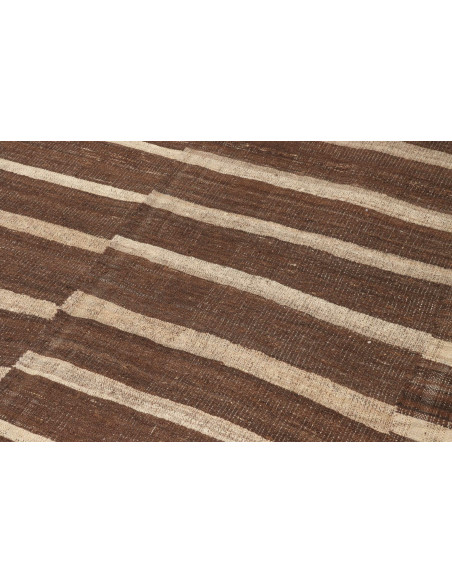 Rug Kilim Kavir Persia green maroon 197x302