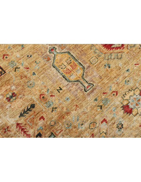 Tappeto Tribal Pakistan 253x338 Sabbia Dorata R