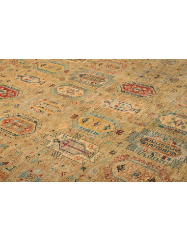 Tappeto Tribal Pakistan 253x338 Sabbia Dorata R