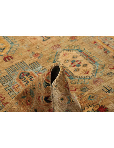 Tappeto Tribal Pakistan 253x338 Sabbia Dorata R