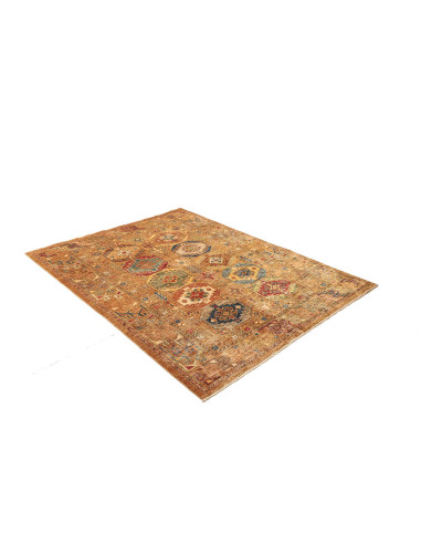 Rug Tribal Pakistan 149x202 Earthy Brown Gold