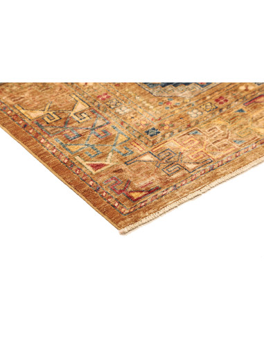 Rug Tribal Pakistan 149x202 Earthy Brown Gold