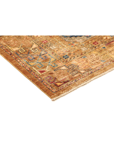 Rug Tribal Pakistan 149x202 Earthy Brown Gold