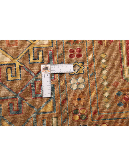 Rug Tribal Pakistan 149x202 Earthy Brown Gold