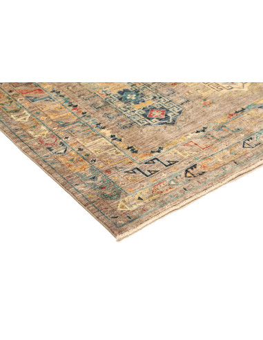 Rug Tribal Pakistan 148x200 Grey-brown Turquois