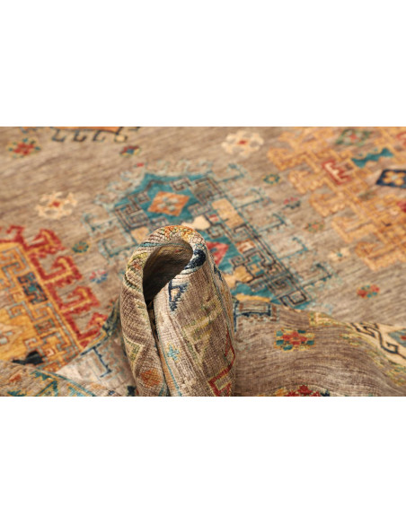 Rug Tribal Pakistan 148x200 Grey-brown Turquois