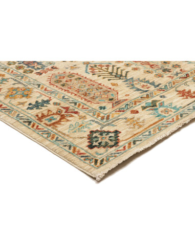 Tribal 126x189 Cm Tribal, Pakistan, Lana Cardata A Mano,