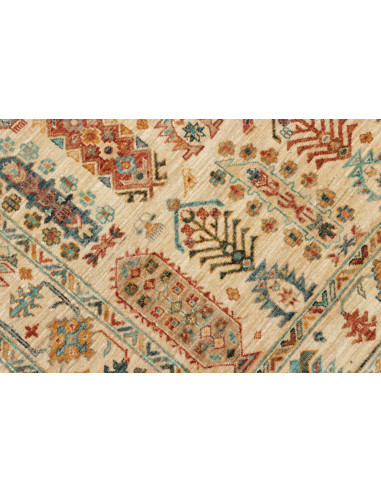 Tribal 126x189 Cm Tribal, Pakistan, Lana Cardata A Mano,