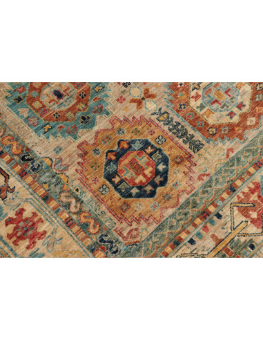 Rug Tribal Pakistan 147x197 Beige Of Teal Terra