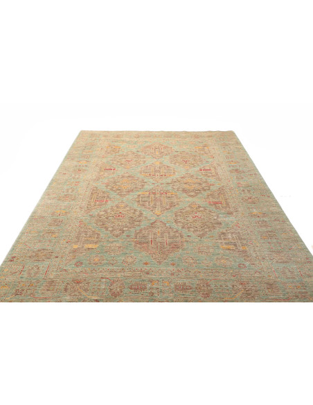Rug Tribal Pakistan 203x297 Mint Green Aquamari