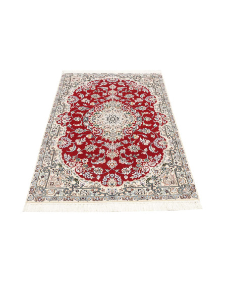Nain 9la 102x157 Cm Nain 9la, Persia, Lana Cardata A Mano E