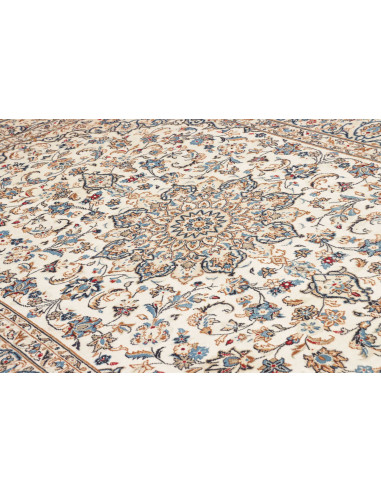 Kashan 197x295 Cm Kashan, Persia, Hand-carded Wool (warp: