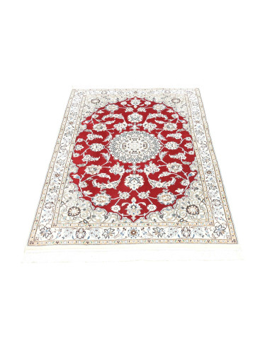 Nain 9la 101x151 Cm Nain 9la, Persia, Hand-carded Wool And