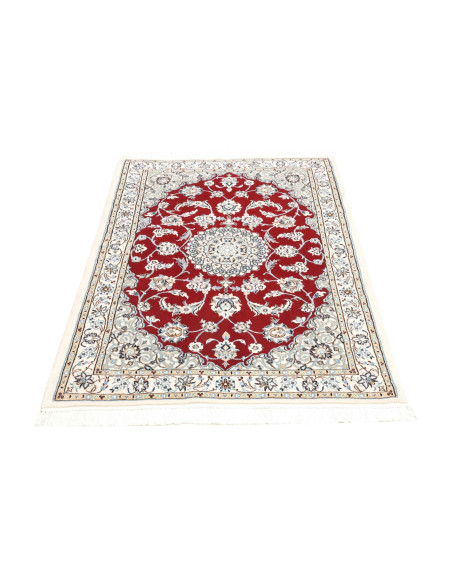 Nain 9la 101x150 Cm Nain 9la, Persia, Hand-carded Wool And