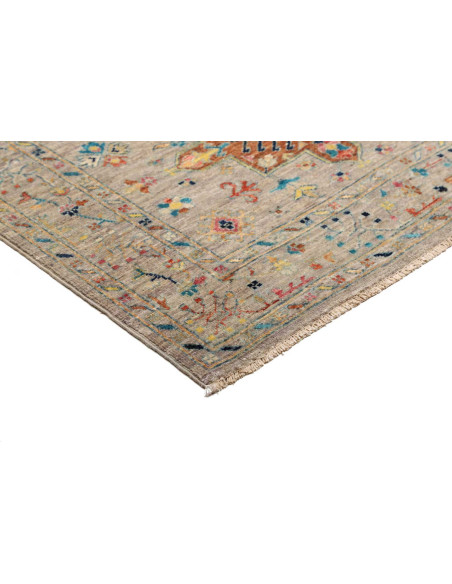Rug Tribal Pakistan 95x152 Beige Cerise Pink