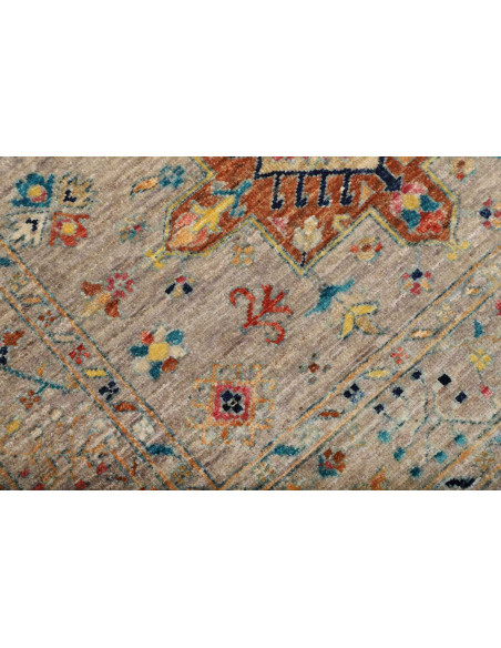 Rug Tribal Pakistan 95x152 Beige Cerise Pink