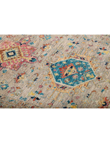 Tappeto Tribal Pakistan 95x152 Beige Rosa Ceris