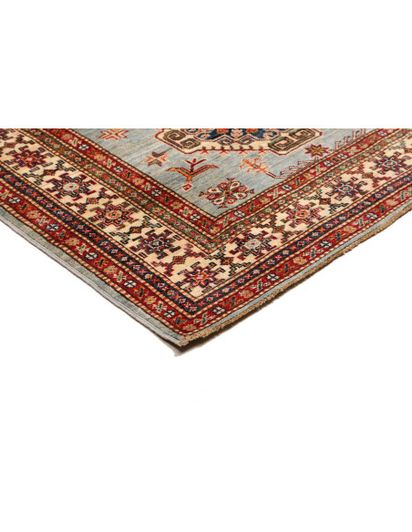Kazak Fine 125x181 Cm Kazak Fine, Pakistan, Hand-carded Wool