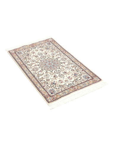 Nain 9la 60x98 Cm Nain 9la, Persia, Hand-carded Wool And