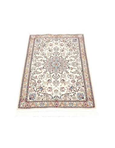 Nain 9la 60x98 Cm Nain 9la, Persia, Lana Cardata A Mano E