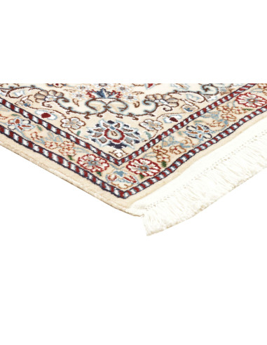 Nain 9la 60x98 Cm Nain 9la, Persia, Hand-carded Wool And