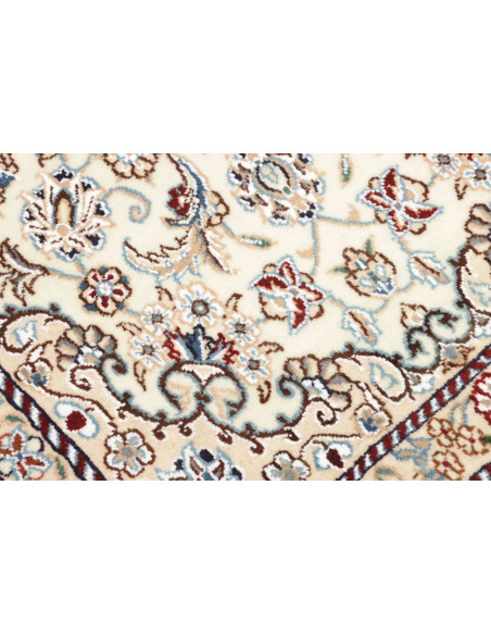 Nain 9la 60x98 Cm Nain 9la, Persia, Hand-carded Wool And
