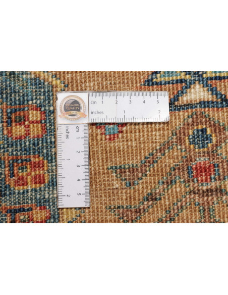 Tappeto Tribal Pakistan 80x260 Ocra Dorato Terr