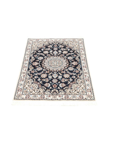 Nain 9la 81x119 Cm Nain 9la, Persia, Hand-spun Wool And Silk