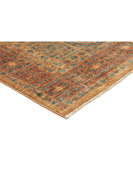 Rug Mamlouk Pakistan 100x158 Rust Gold