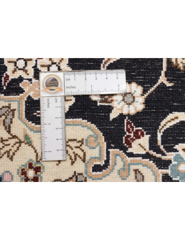 Nain 9la 81x119 Cm Nain 9la, Persia, Hand-spun Wool And Silk