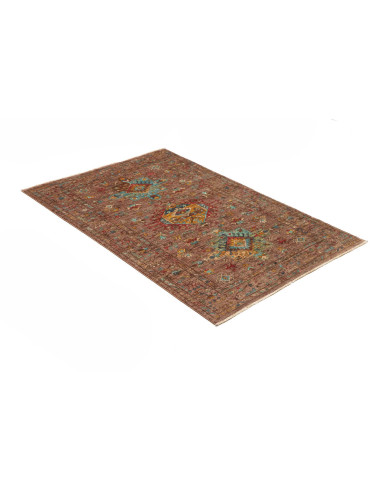 Tappeto Tribal Pakistan 102x150 Marrone Rossicc
