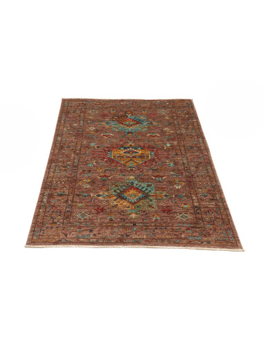 Tappeto Tribal Pakistan 102x150 Marrone Rossicc