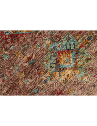 Tappeto Tribal Pakistan 102x150 Marrone Rossicc