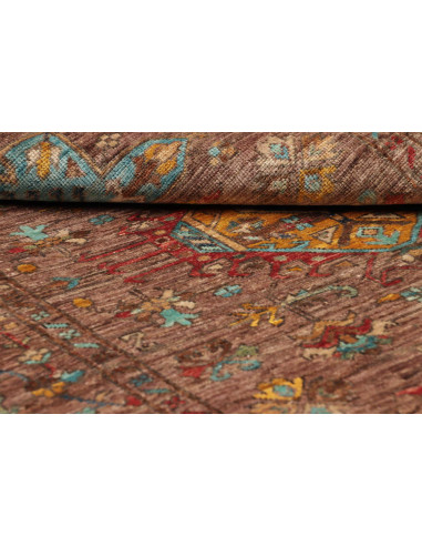 Tappeto Tribal Pakistan 102x150 Marrone Rossicc