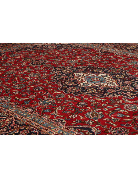 Ardakan 250x360 Cm Ardakan Persia Lana Cardata A Mano Cotone