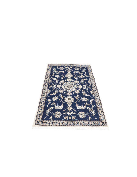 Tappeto Nain Kashmar Persia grigio 88x136
