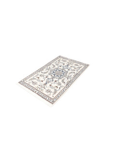 Rug Nain Kashmar Persia white grey 86x136 2