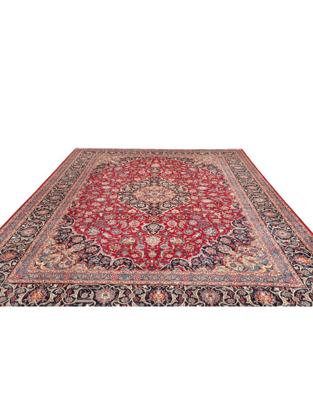 Rug Mashad Persia brown grey 290x380