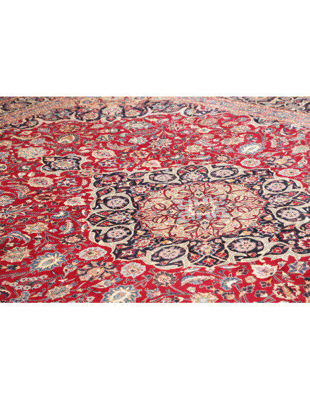 Rug Mashad Persia brown grey 290x380