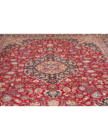 Rug Mashad Persia brown grey 290x380