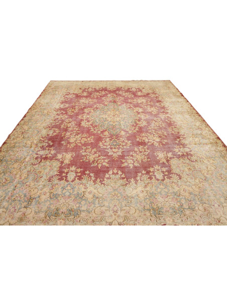 Vintage 296x415 Cm Vintage, Persia, Lana Cardata A Mano