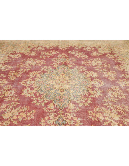 Vintage 296x415 Cm Vintage, Persia, Lana Cardata A Mano