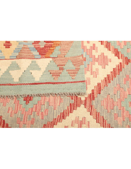 Rug Kilim Afghanistan 147x201 Light Mint Green