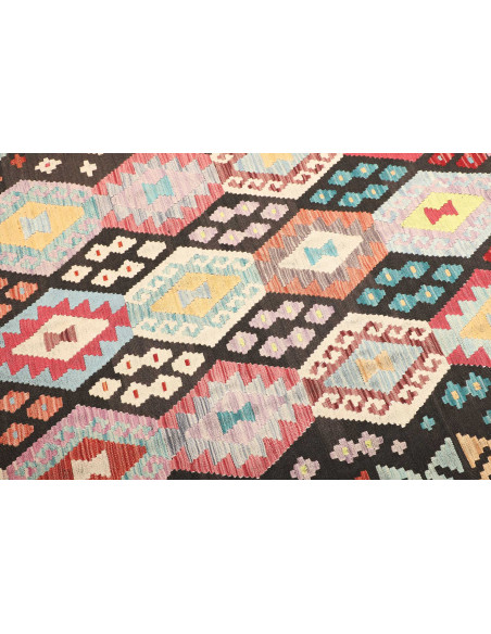 Kilim 157x204 Cm Kilim Afghanistan Hand-carded Wool (warp: