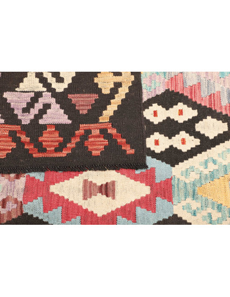 Kilim 157x204 Cm Kilim Afghanistan Hand-carded Wool (warp: