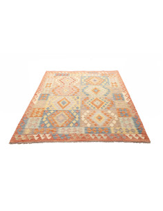 Kilim 153x195 Cm Kilim, Afghanistan, Hand-carded Wool (warp: 2
