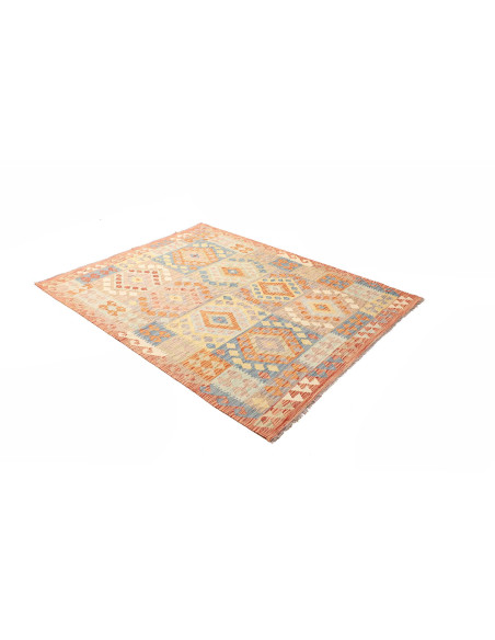 Kilim 153x195 Cm Kilim, Afghanistan, Lana Cardata A Mano