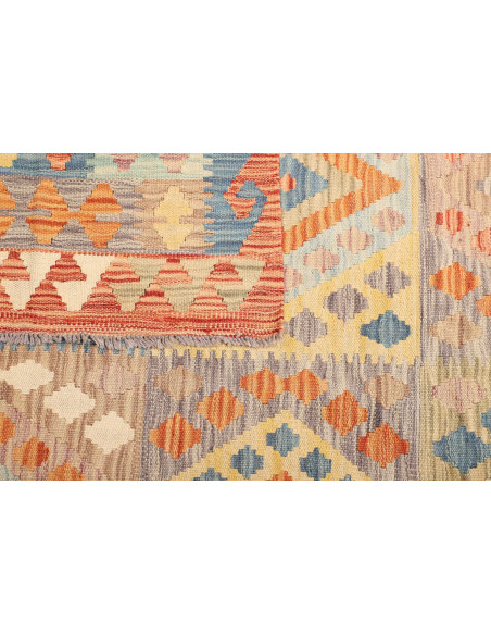 Kilim 153x195 Cm Kilim, Afghanistan, Hand-carded Wool (warp: