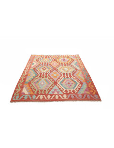 Kilim 153x192 Cm Kilim, Afghanistan, Lana Cardata A Mano 2